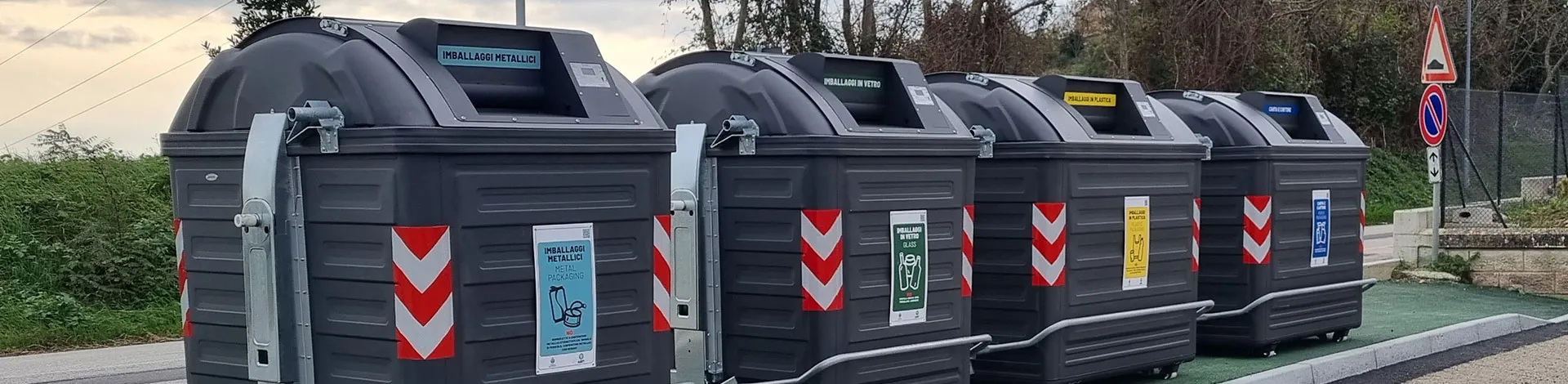 Linea prodotti Vetroplast per l'ecologia urbana
