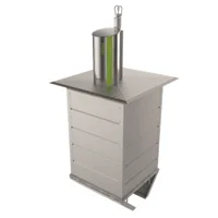 Underground steel bell containers